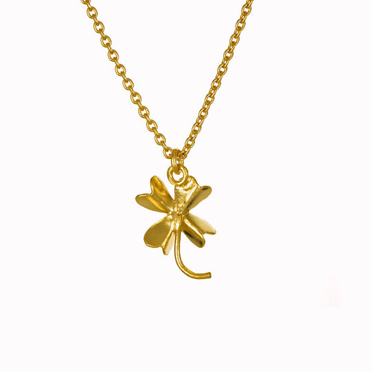 Lucky Clover Necklace | Sterling Silver or 22ct Gold Plated