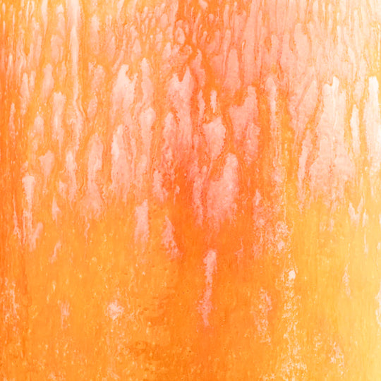 Sip Cup | Ceramic Drip Glazed Cup | Mandarin