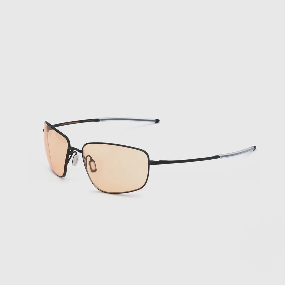 Marathon | Sunglasses | Matt Black / Orange Solid Lens