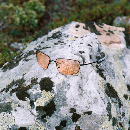 Marathon | Sunglasses | Matt Black / Orange Solid Lens