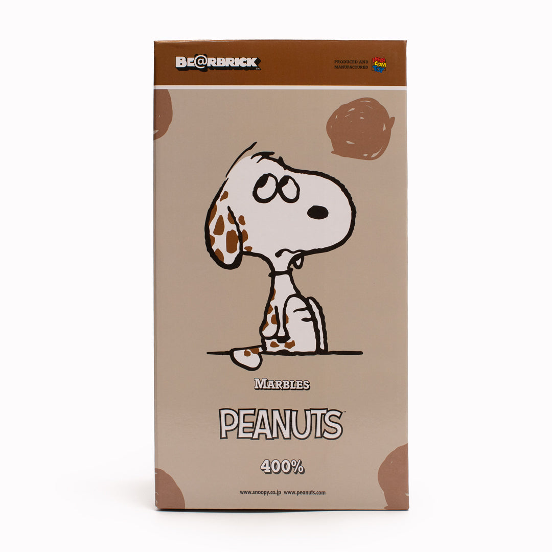 Bearbrick 400% | Designer Art Toy | Marbles Snoopy