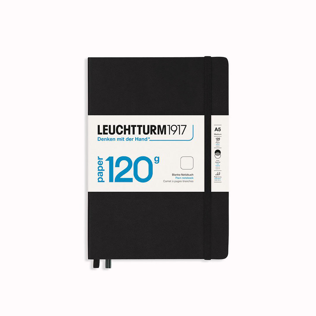Black Notebook, The new 120G Edition notebooks are a perfect choice for anyone who loves to combine writing with sketching and drawing.