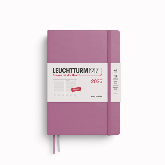 The Hardcover Medium Daily Planner 2026 from Leuchtturm1917 will help you keep track of even the most hectic schedule.