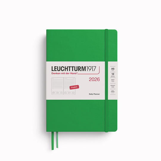 The Hardcover Medium Daily Planner 2026 from Leuchtturm1917 will help you keep track of even the most hectic schedule.