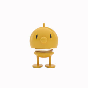 Springy and cheerful! Bumble by Hoptomist is the classic 1960's home decor, happy ornamental figurine in a colourful yellow finish. 