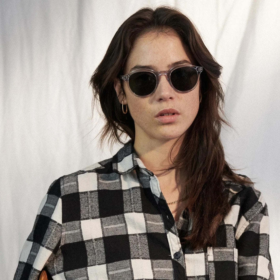 Nelson | Sunglasses | Grey / Grey Solid Lens