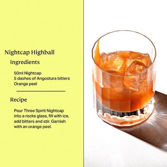 Three Spirit Nightcap | No Alcohol Spirit | 500ml