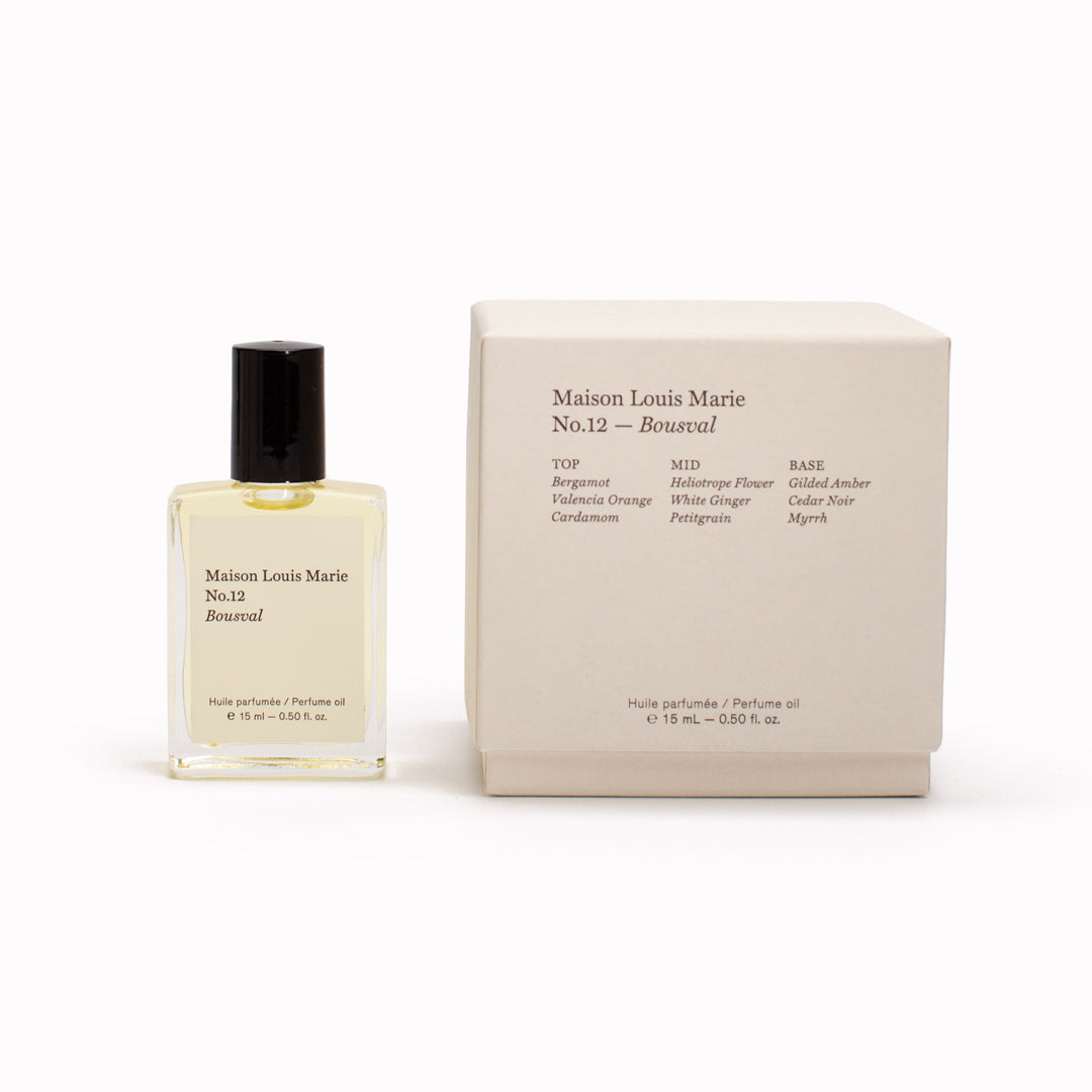 Memories for enchanted summers from the founders mother's hometown of Bousval in Belgium make up the fragrance in this fresh and light perfume oil. Italian Bergamot, Valencia Orange, White Ginger Flower are the standout notes along with a little woody muskiness to keep it nice and contemporary.