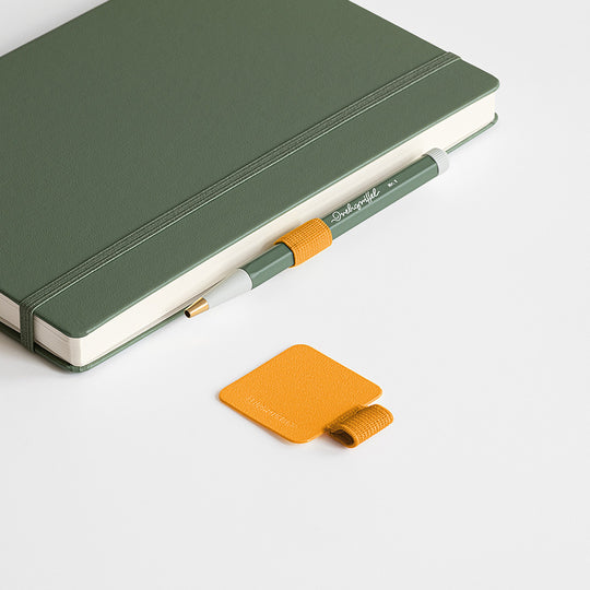 Example inside notebook.  The practical Pen Loop complements our colourful notebooks thanks to the wide variety of LEUCHTTURM1917 colours and enables the owner to set their own accents with their preferred colour scheme.