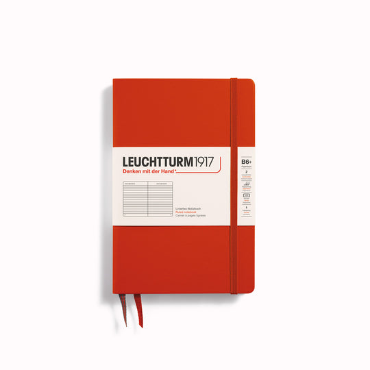 Paperback Notebook | Lined | B6+