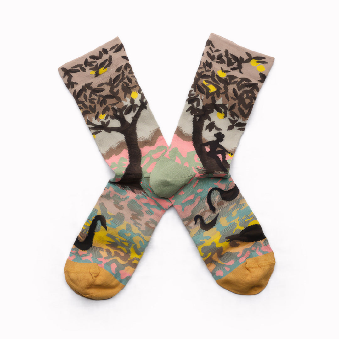 Illustrative and arty, fashion led socks! Bonne Maison have been producing high quality Egyptian cotton socks in Europe since 2012