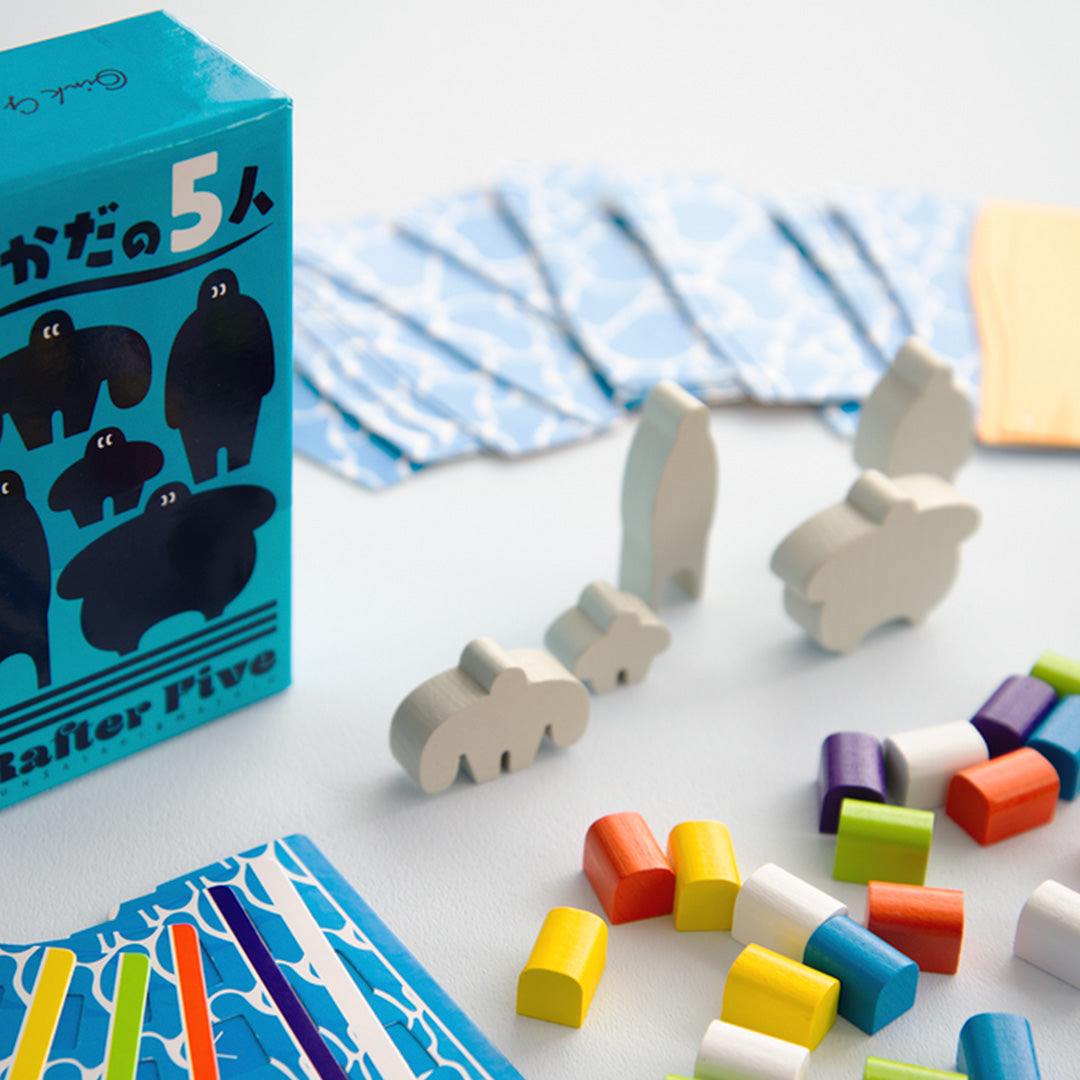 Game Detail - 5 rafters are collecting planks of wood to make their raft bigger. Try your best to instruct them to load the cargo into the raft. But be careful, the balance of the raft extensions is important!