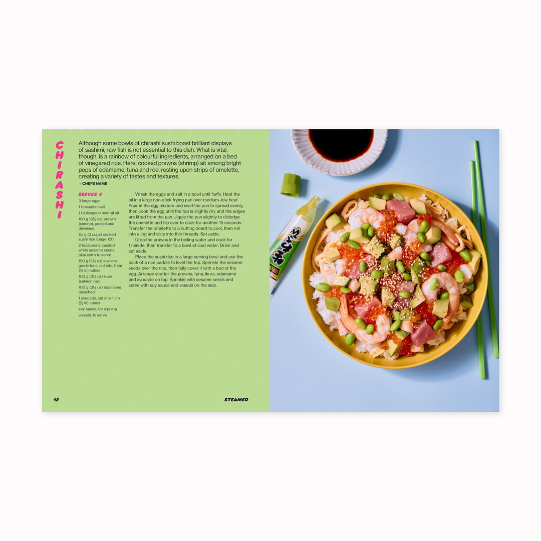 Spread Example - Discover some of the best dishes that Asia has to offer, from sushi and nam khao to chicken biryani and lo mai gai