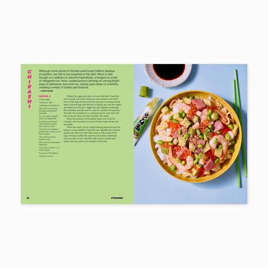 Spread Example - Discover some of the best dishes that Asia has to offer, from sushi and nam khao to chicken biryani and lo mai gai