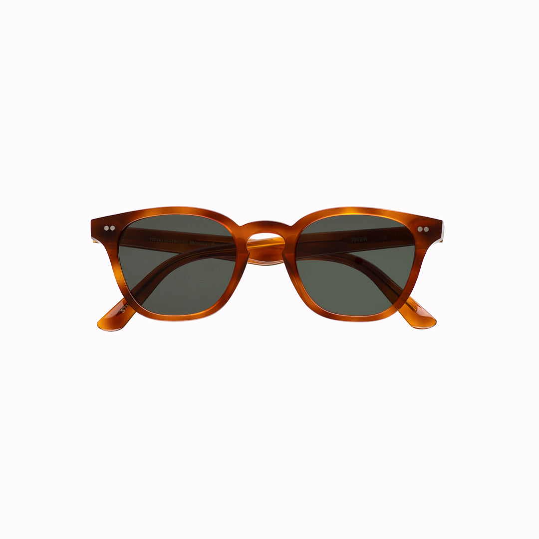 Handcrafted with care. The River frame combines timeless influences with craftsmanship and fit that allows for lifelong wear. A true Monokel Eyewear staple.