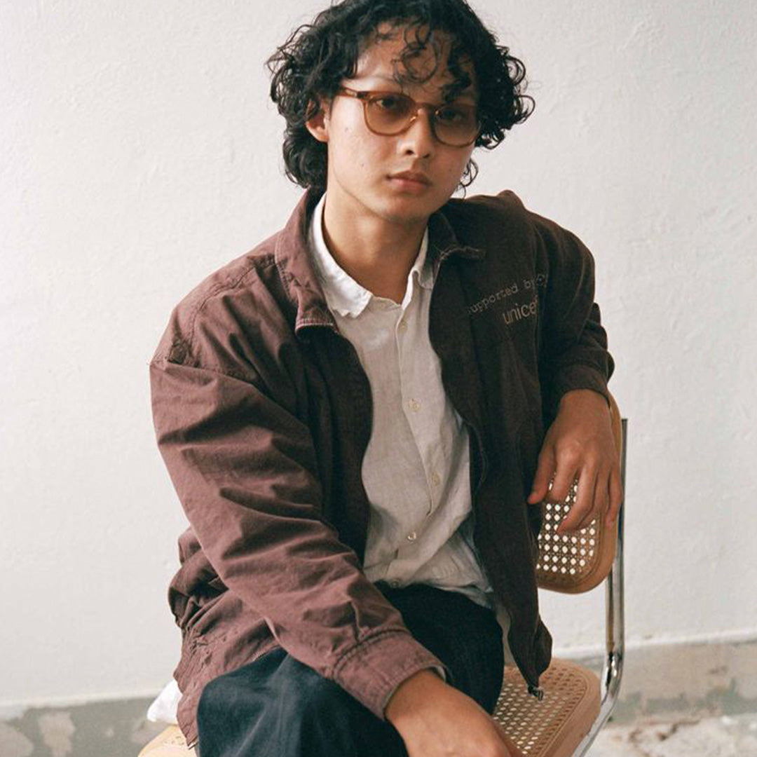 As Worn - Handcrafted with care. The River frame combines timeless influences with craftsmanship and fit that allows for lifelong wear. A true Monokel Eyewear staple.