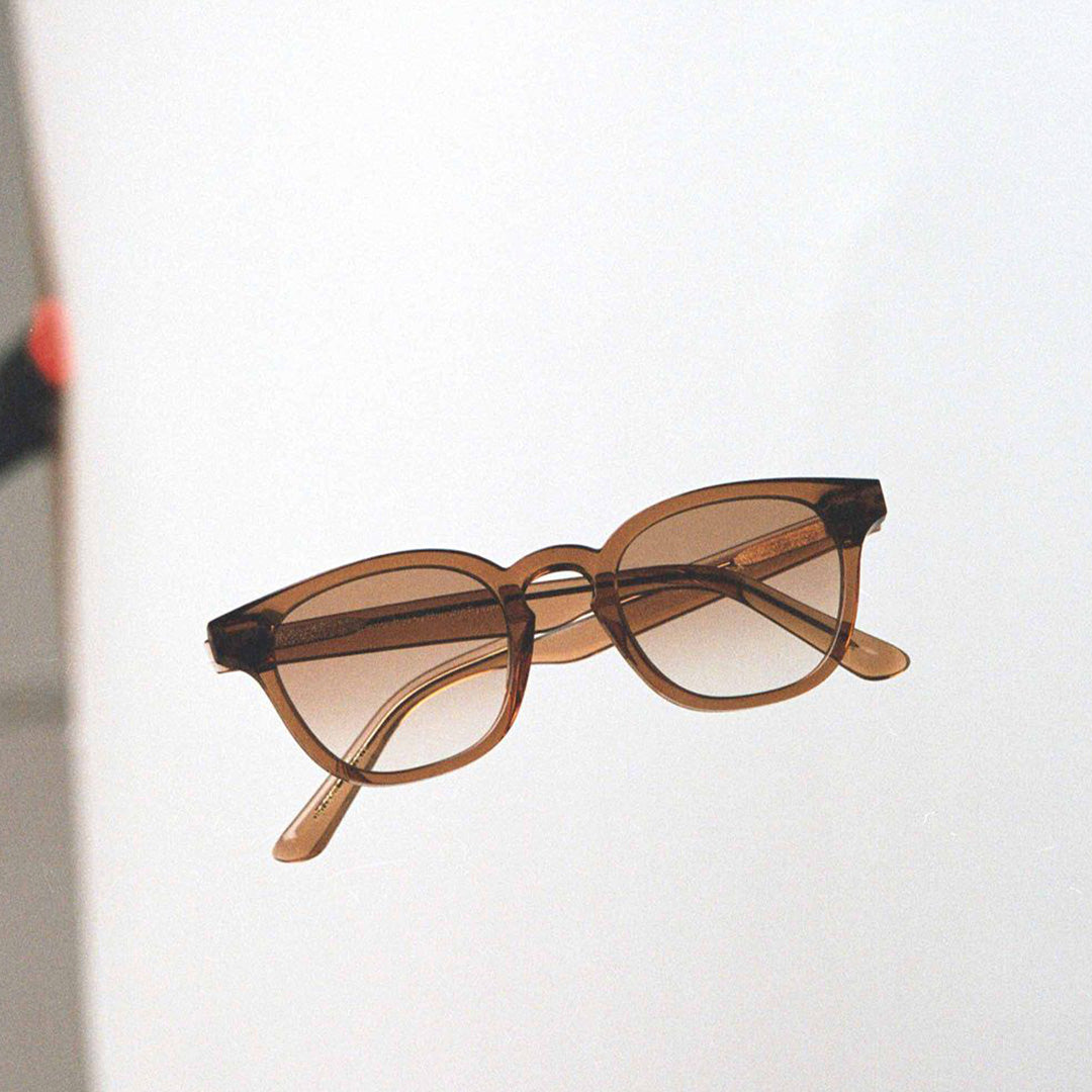 Detail - Handcrafted with care. The River frame combines timeless influences with craftsmanship and fit that allows for lifelong wear. A true Monokel Eyewear staple.