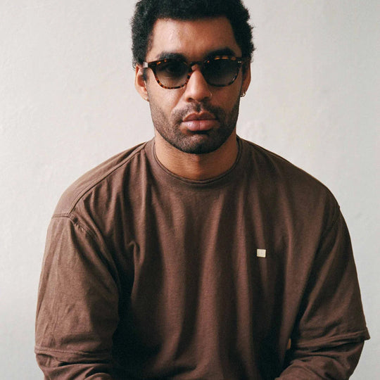 As Worn - Handcrafted with care. The River frame combines timeless influences with craftsmanship and fit that allows for lifelong wear. A true Monokel Eyewear staple.
