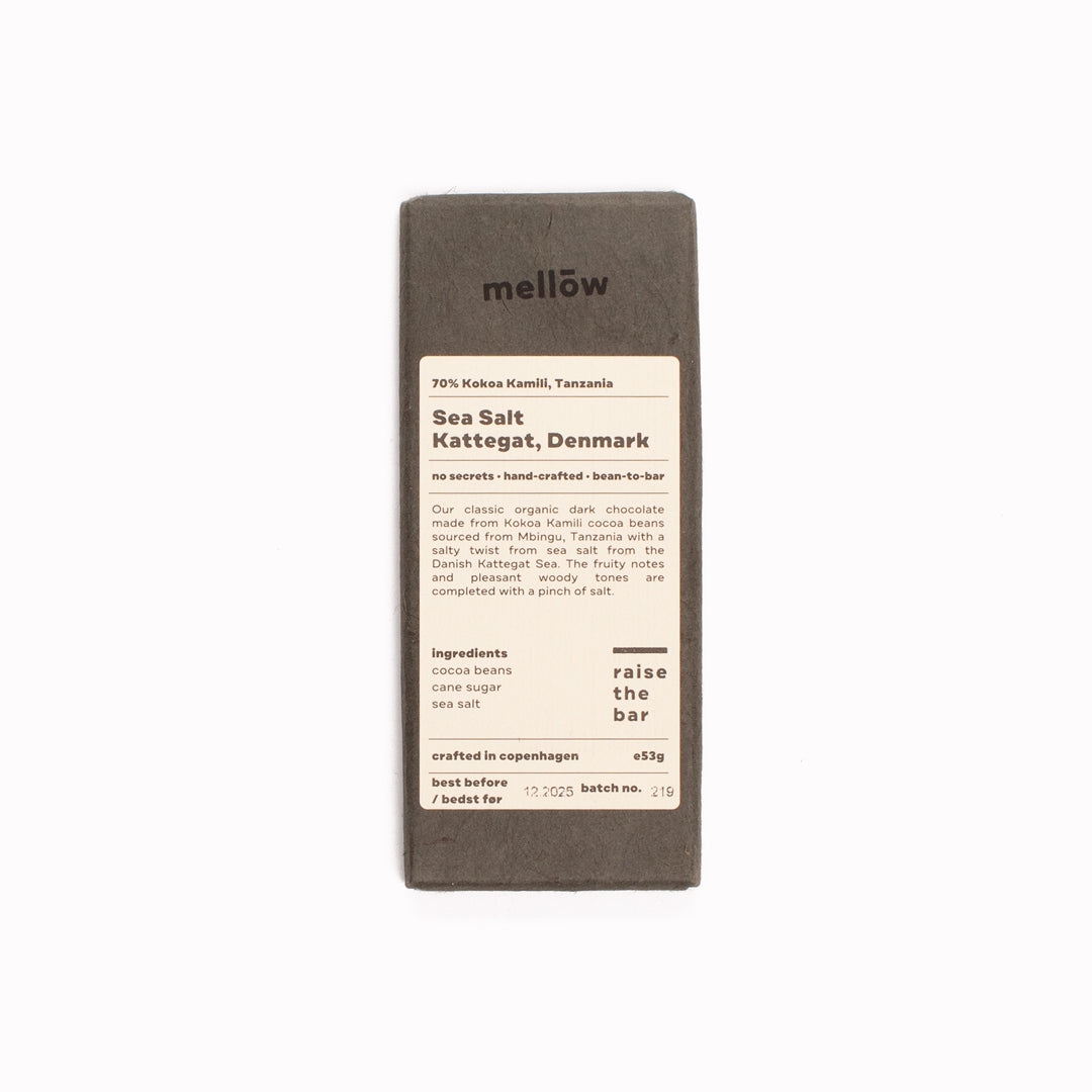 Sea Salt Kattegat | 70% Dark Chocolate Bar