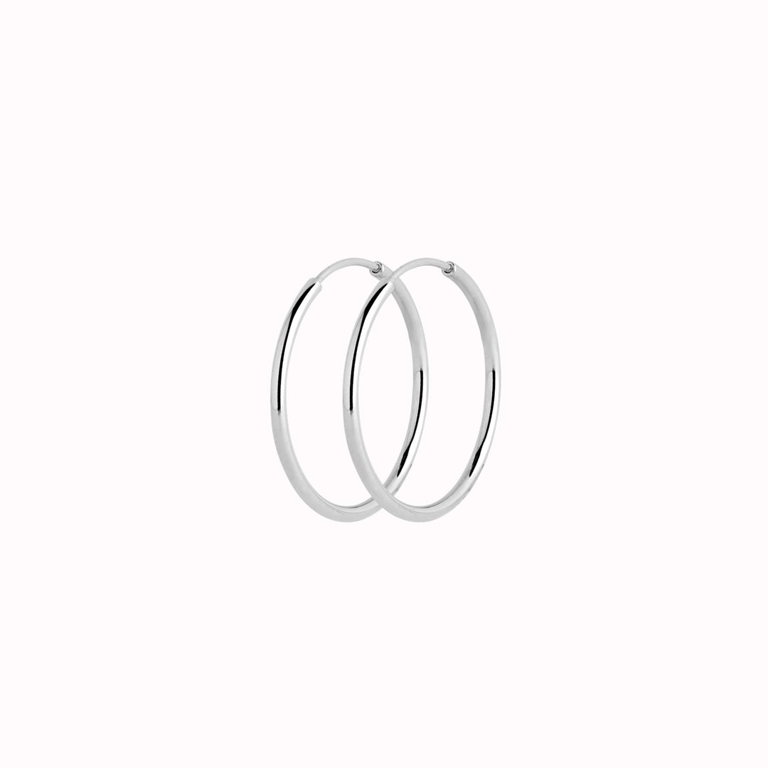 Senorita 20 | Hoop Earrings | Silver or Gold Plated