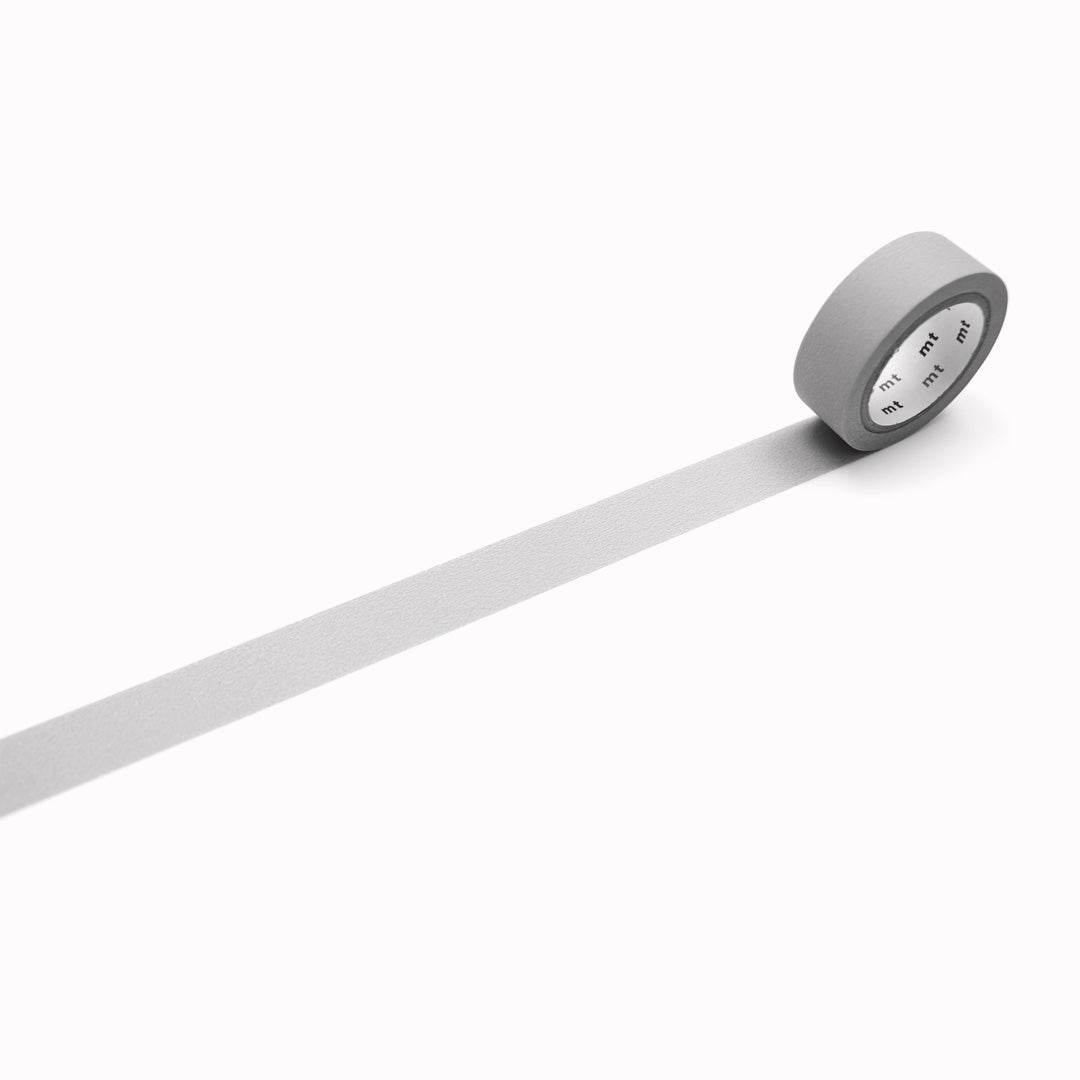 Silver Washi Tape from MT Tape is a versatile and decorative adhesive tape that can be used for various crafts and projects. It has a Silver/Grey colour that adds a touch of elegance and sophistication to any surface.