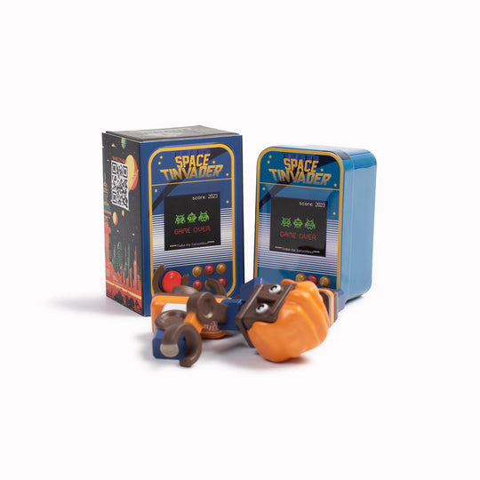Each one has roots in nostalgic popular culture with 'Mr Arcade' based on a legendary 1970's arcade game.