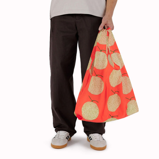 Yubari Reusable shopping bag from Californian maker Baggu made from super strong ripstop nylon to transport pretty much anything
