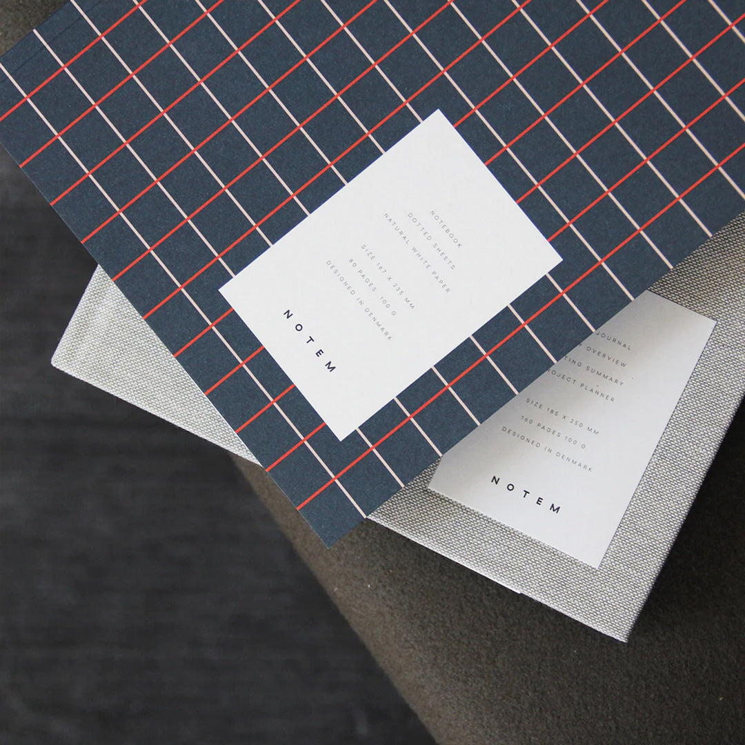 The Notem Vita Medium Notebook is a versatile and stylish notebook that can be used for various purposes. Whether you want to write, sketch, doodle, or bullet journal, this notebook has you covered. It has 80 pages of high-quality Scandinavian paper