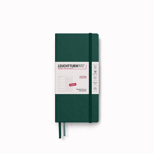 Wallet Weekly Planner+Notebook | 2026 | Hardcover | Dotted