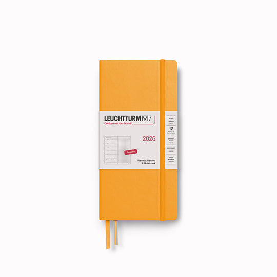 Wallet Weekly Planner+Notebook | 2026 | Hardcover | Dotted
