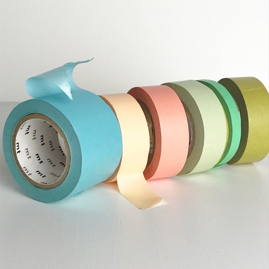 Washi tape is a type of decorative adhesive tape made from traditional Japanese paper called washi. MT tape is a brand of washi tape that offers a variety of colors, patterns and sizes. You can use washi tape to decorate your notebooks, cards, gifts, walls and more. Washi tape is easy to tear by hand, repositionable and removable without leaving any residue.