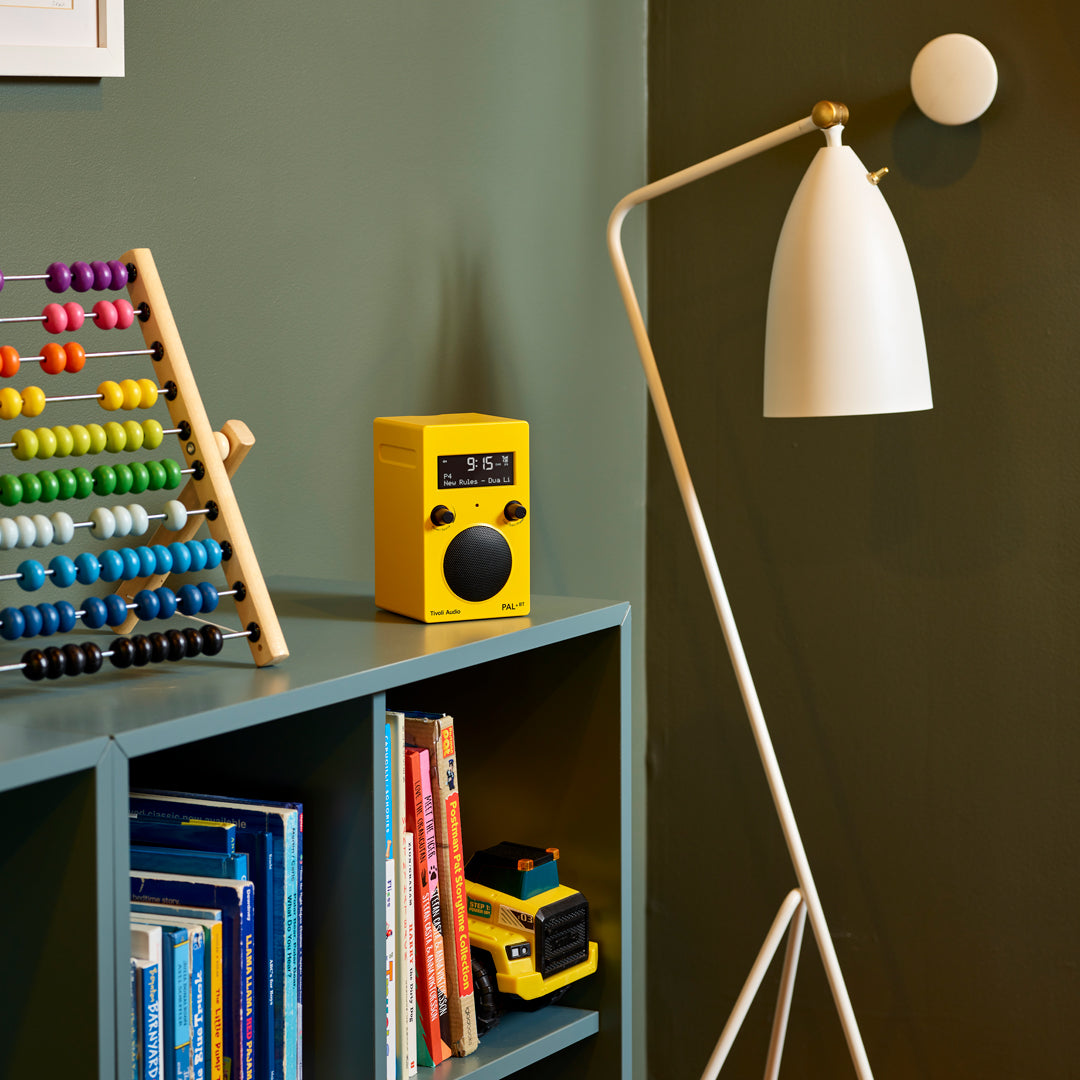 Portable digital radio from Tivoli Audio combining classic design with modern functionality. Engineered for reliability, the PAL+ BT provides versatile audio playback through its high-quality DAB+/FM digital tuner and integrated Bluetooth connectivity.