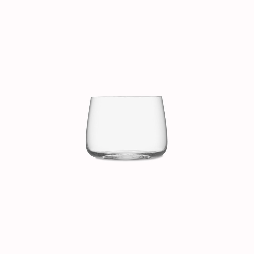Metropolitan Tumbler is a contemporary wide and low everyday drinking glass with an angular profile. Durable and versatile, this tumbler can be used for a variety drinks including water, short cocktails and wine.