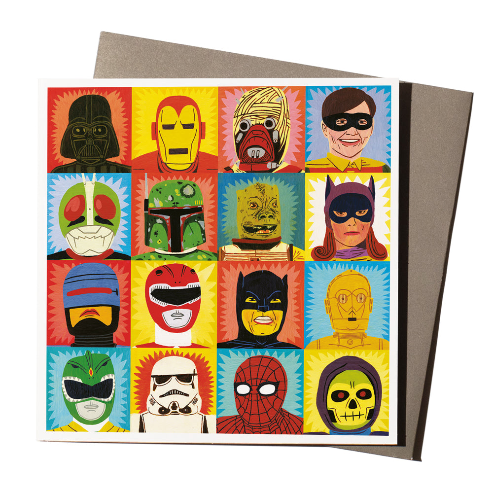 Heroes and Villains' Card
