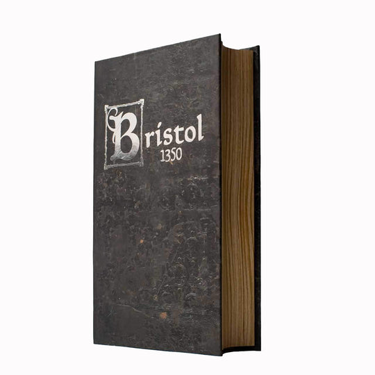 The dreaded Black Death has descended upon the town of Bristol. In the Bristol 1350 board game  you are racing down the streets in one of the three available apple carts, desperate to escape into the safety of the countryside. If your cart is the first to leave the town and it is full of only healthy villagers when you leave, you and your fellow cart-mates successfully escape and win the game!
