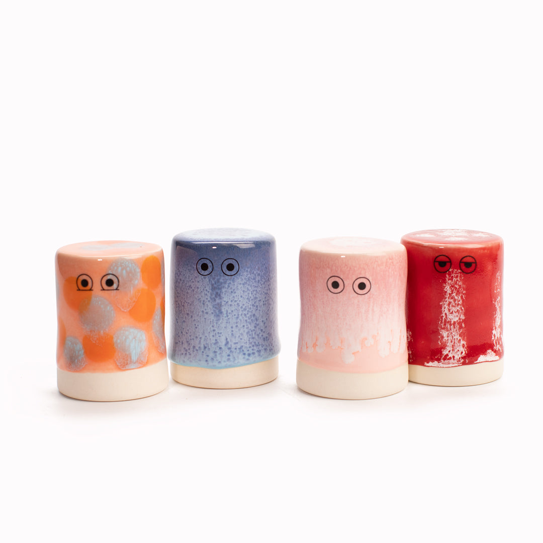 Japanese Inspired Ceramic Buto Figurines Collection from Studio Arhoj