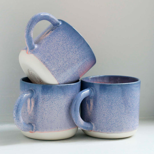 Ocean Flamingo Chug Mug Stack from Studio Arhoj