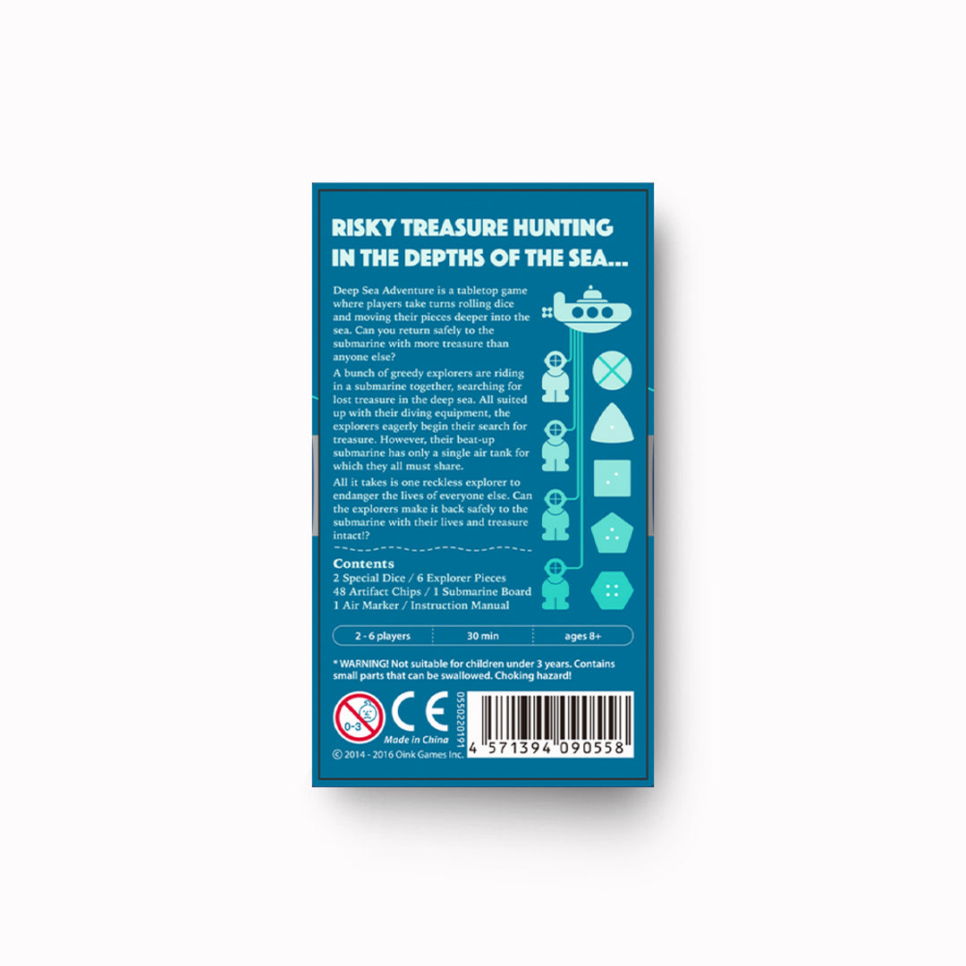 Deep Sea Adventure | Push Your Luck Board Game