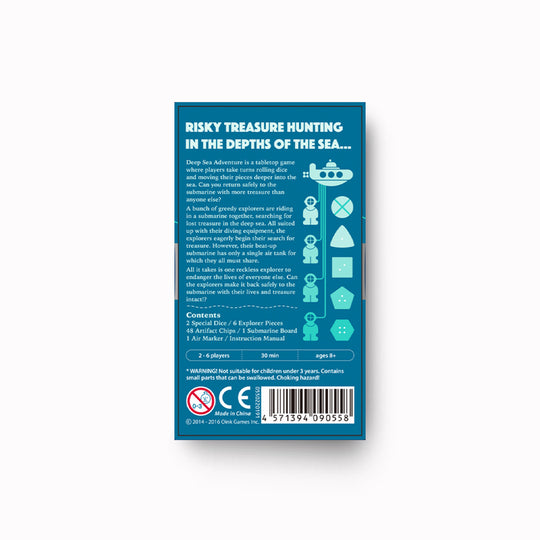 Deep Sea Adventure | Push Your Luck Board Game