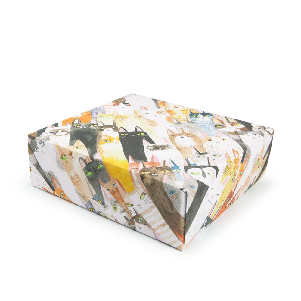 Cats Cats Cats | Illustrative Gift Wrap Sheet