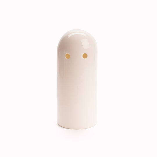 Porcelain Ghost Tea Light Holder by Studio Arhoj