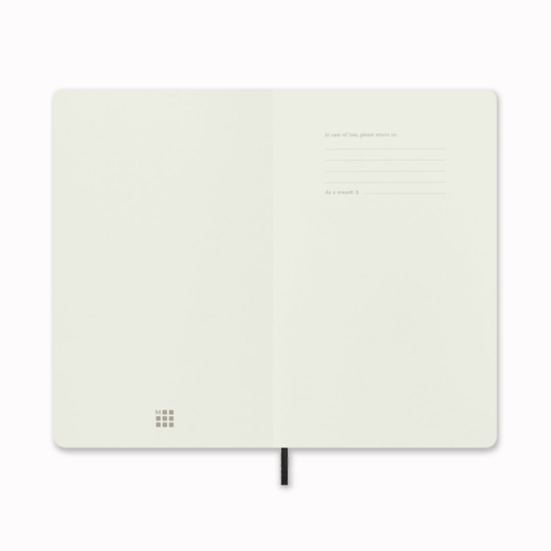 Inside Front Soft Cover Classic Notebook by Moleskine