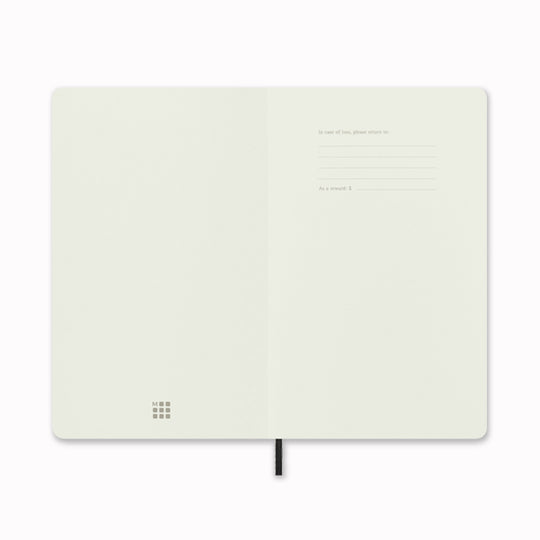 Inside Front Soft Cover Classic Notebook by Moleskine