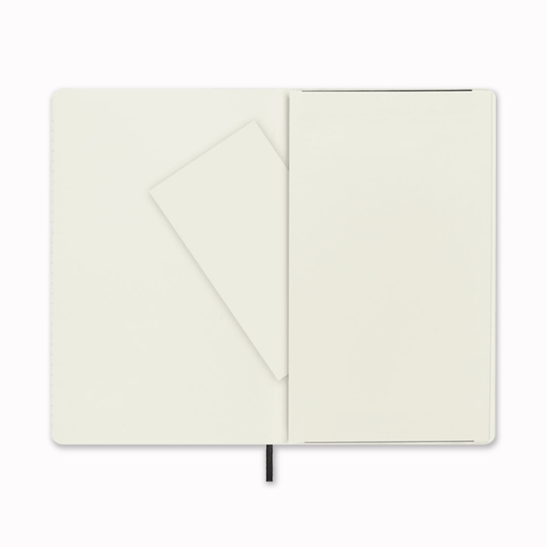 Soft Cover Classic Notebook inside Rear Pocket by Moleskine