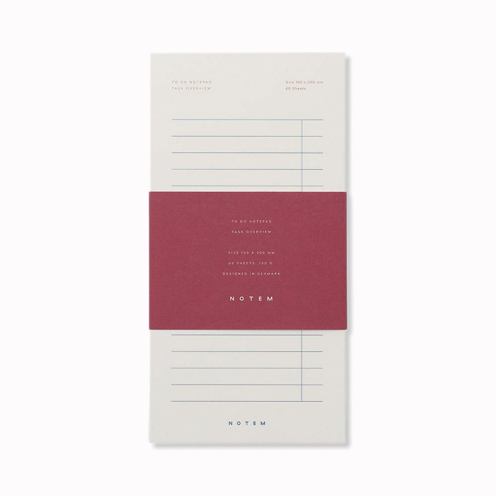 The NOTEM Milo To Do List is a stylish and practical tool for organising your week. Whether you need to plan your meetings, tasks, goals, or notes, the NOTEM Milo To Do List has you covered.
