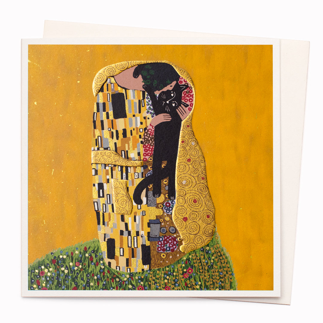 The Kiss | Humour Greeting Card