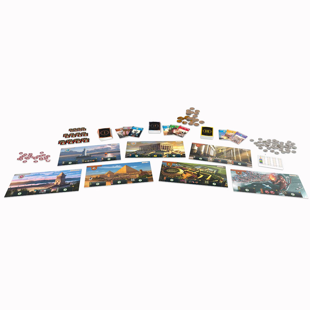 7 Wonders 2nd Ed. | Classic Civ Building Board Game