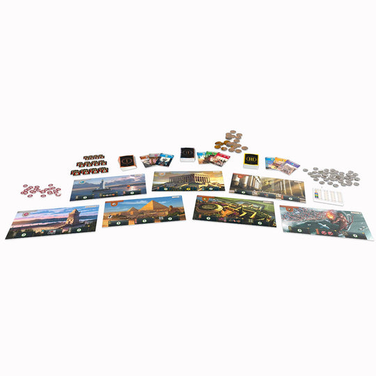 7 Wonders 2nd Ed. | Classic Civ Building Board Game