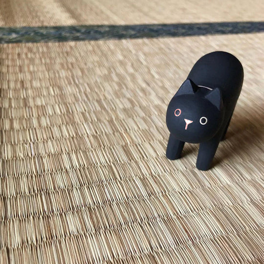 Black Cat Wooden Handmade Animal Lifestyle from T-Labs - Uniquely Handcrafted in Indonesia