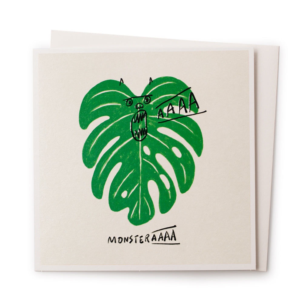 Monsteraaa' Card